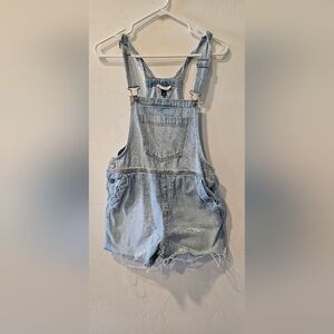Universal Thread Light Blue Denim Overalls